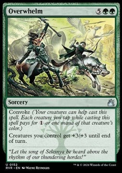 Overwhelm⁣ - Ravnica Remastered⁣ (Uncommon)⁣ [152]