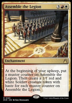 Assemble the Legion⁣ - Ravnica Remastered⁣ (Rare)⁣ [163]