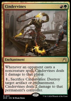 Cindervines⁣ - Ravnica Remastered⁣ (Rare)⁣ [171]