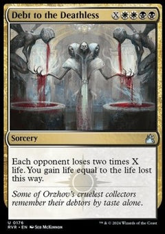 Debt to the Deathless⁣ - Ravnica Remastered⁣ (Uncommon)⁣ [176]