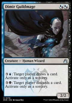 Dimir Guildmage⁣ - Ravnica Remastered⁣ (Uncommon)⁣ [178]