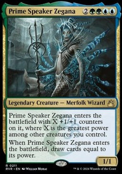 Prime Speaker Zegana⁣ - Ravnica Remastered⁣ (Rare)⁣ [211]