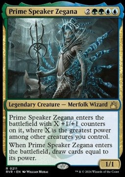 Prime Speaker Zegana⁣ - Ravnica Remastered⁣ (Rare)⁣ [211]