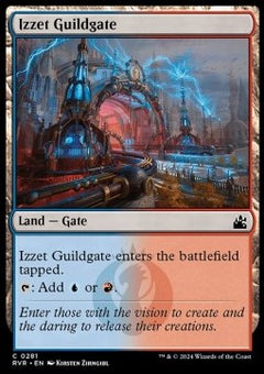 Izzet Guildgate⁣ - Ravnica Remastered⁣ (Common)⁣ [281]