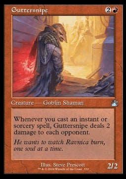 Guttersnipe⁣ - Ravnica Remastered: Extras⁣ (Uncommon)⁣ [332]