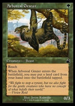 Arboreal Grazer⁣ - Ravnica Remastered: Extras⁣ (Common)⁣ [343]