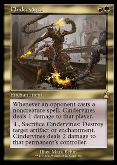 Cindervines (V.1)⁣ - Ravnica Remastered: Extras⁣ (Rare)⁣ [360]