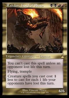 Rakdos, Lord of Riots⁣ - Ravnica Remastered: Extras⁣ (Rare)⁣ [379]