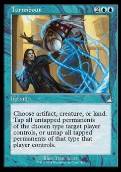 Turnabout⁣ - Ravnica Remastered: Extras⁣ (Uncommon)⁣ [452]