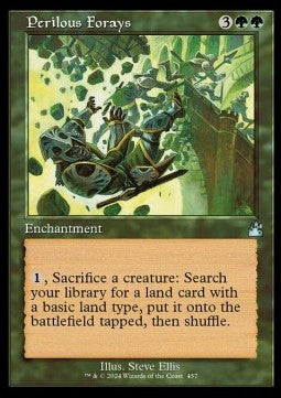 Perilous Forays⁣ - Ravnica Remastered: Extras⁣ (Uncommon)⁣ [457]