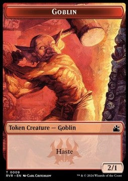Goblin Token (R 2/1) // Bird Token (W 1/1)⁣ - Ravnica Remastered: Tokens⁣ (Token)⁣ [T 9/1]