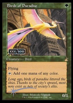 Birds of Paradise (V.3)⁣ - Ravnica Remastered: Extras⁣ (Rare)⁣ [344]