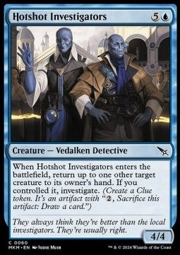 Hotshot Investigators⁣ - Murders at Karlov Manor⁣ (Common)⁣ [60]