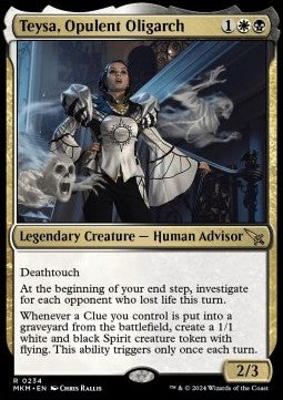 Teysa, Opulent Oligarch⁣ - Murders at Karlov Manor⁣ (Rare)⁣ [234]