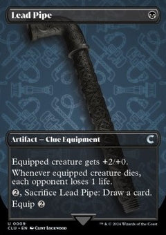 Lead Pipe⁣ - Ravnica: Cluedo Edition⁣ (Uncommon)⁣ [9]