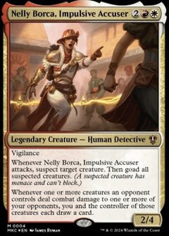 Nelly Borca, Impulsive Accuser⁣ - Commander: Murders at Karlov Manor⁣ (Mythic)⁣ [4]