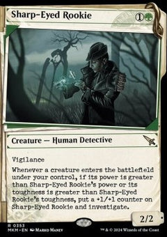 Sharp-Eyed Rookie⁣ - Murders at Karlov Manor: Extras⁣ (Rare)⁣ [353]