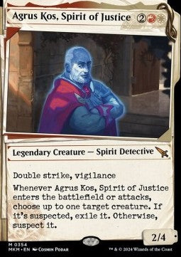 Agrus Kos, Spirit of Justice (V.1)⁣ - Murders at Karlov Manor: Extras⁣ (Mythic)⁣ [354]