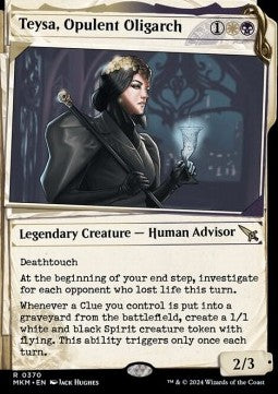 Teysa, Opulent Oligarch (V.2)⁣ - Murders at Karlov Manor: Extras⁣ (Rare)⁣ [370]