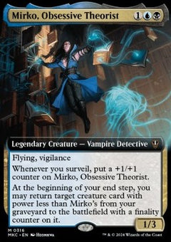 Mirko, Obsessive Theorist (V.1)⁣ - Commander: Murders at Karlov Manor: Extras⁣ (Mythic)⁣ [316]
