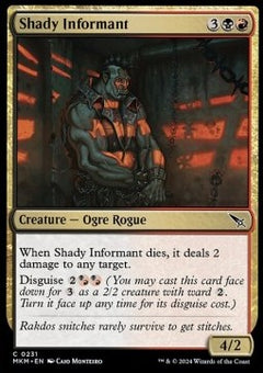 Shady Informant⁣ - Murders at Karlov Manor⁣ (Common)⁣ [231]