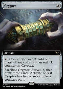 Cryptex⁣ - Murders at Karlov Manor: Extras⁣ (Rare)⁣ [422]