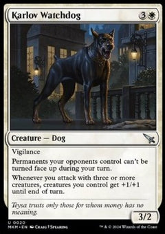 Karlov Watchdog⁣ - Murders at Karlov Manor⁣ (Uncommon)⁣ [20]