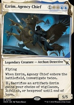 Ezrim, Agency Chief⁣ - Murders at Karlov Manor: Extras⁣ (Rare)⁣ [360]