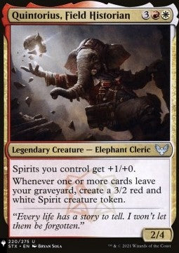 Quintorius, Field Historian⁣ - The List⁣ (Uncommon)⁣ [220]