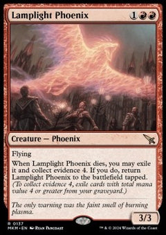 Lamplight Phoenix⁣ - Murders at Karlov Manor⁣ (Rare)⁣ [137]