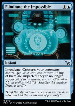 Eliminate the Impossible⁣ - Murders at Karlov Manor⁣ (Uncommon)⁣ [54]