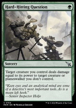 Hard-Hitting Question⁣ - Murders at Karlov Manor⁣ (Uncommon)⁣ [164]