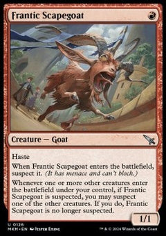 Frantic Scapegoat⁣ - Murders at Karlov Manor⁣ (Uncommon)⁣ [126]