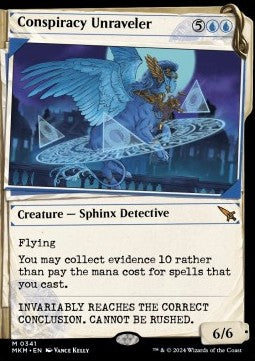 Conspiracy Unraveler (V.1)⁣ - Murders at Karlov Manor: Extras⁣ (Mythic)⁣ [341]