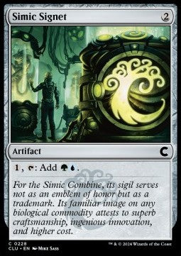 Simic Signet⁣ - Ravnica: Cluedo Edition⁣ (Common)⁣ [228]