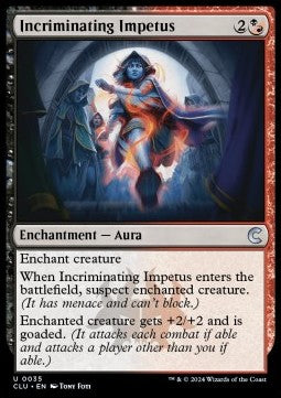 Incriminating Impetus⁣ - Ravnica: Cluedo Edition⁣ (Uncommon)⁣ [35]