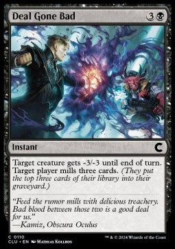 Deal Gone Bad⁣ - Ravnica: Cluedo Edition⁣ (Common)⁣ [110]