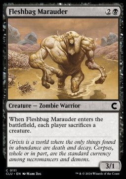 Fleshbag Marauder⁣ - Ravnica: Cluedo Edition⁣ (Common)⁣ [111]