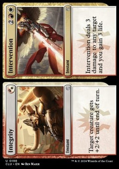 Integrity // Intervention⁣ - Ravnica: Cluedo Edition⁣ (Uncommon)⁣ [198]