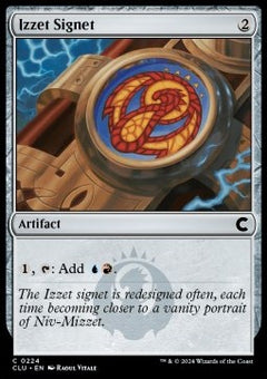 Izzet Signet⁣ - Ravnica: Cluedo Edition⁣ (Common)⁣ [224]