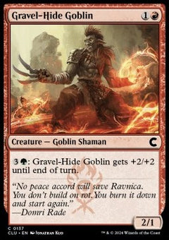 Gravel-Hide Goblin⁣ - Ravnica: Cluedo Edition⁣ (Common)⁣ [137]
