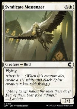 Syndicate Messenger⁣ - Ravnica: Cluedo Edition⁣ (Common)⁣ [75]