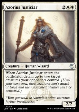 Azorius Justiciar⁣ - Ravnica: Cluedo Edition⁣ (Uncommon)⁣ [55]