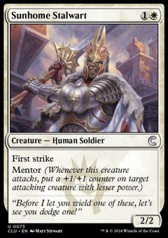 Sunhome Stalwart⁣ - Ravnica: Cluedo Edition⁣ (Uncommon)⁣ [73]