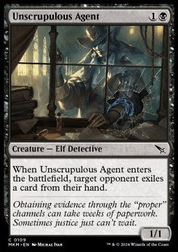 Unscrupulous Agent⁣ - Murders at Karlov Manor⁣ (Common)⁣ [109]