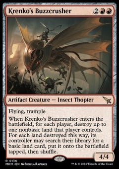 Krenko's Buzzcrusher⁣ - Murders at Karlov Manor⁣ (Rare)⁣ [136]