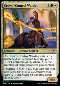 Crowd-Control Warden⁣ - Murders at Karlov Manor⁣ (Common)⁣ [193]