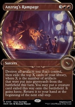 Anzrag's Rampage⁣ - Murders at Karlov Manor: Extras⁣ (Rare)⁣ [303]