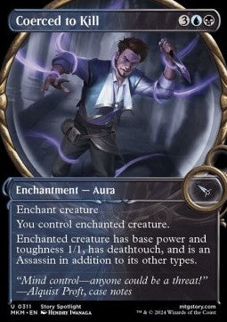 Coerced to Kill⁣ - Murders at Karlov Manor: Extras⁣ (Uncommon)⁣ [311]