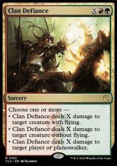 Clan Defiance⁣ - Ravnica: Cluedo Edition⁣ (Rare)⁣ [182]